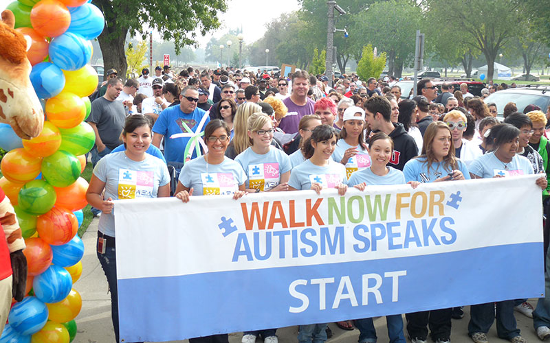 Advocating for Autism Awareness - Autism Speaks Walk